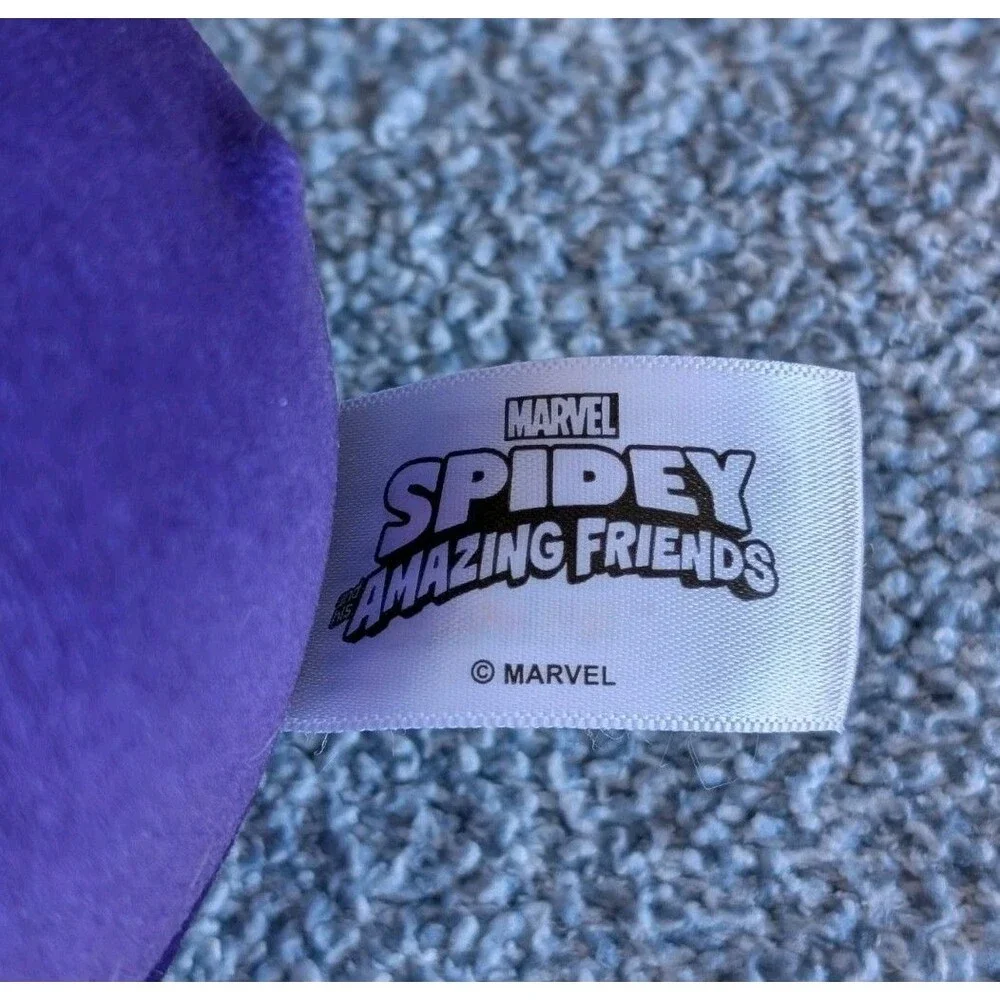 Squishmallows HugMees Spidey & His Amazing Friends Ghost Spider 10'' Soft Plush - Picture 5 of 8
